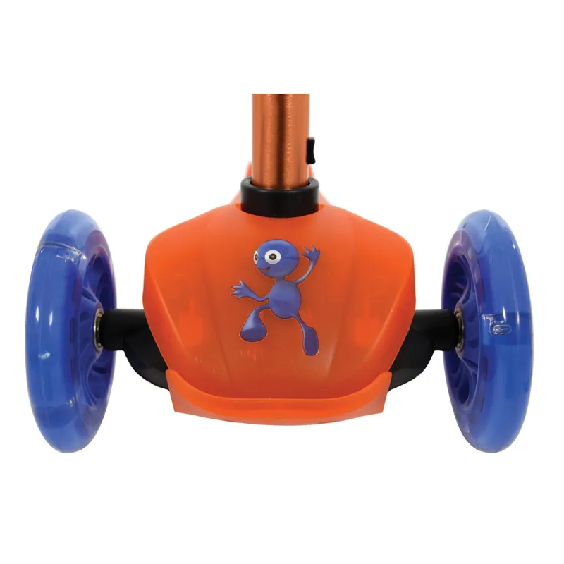 Squish Mini Flex LED Tilt Kids Scooter in Orange-2